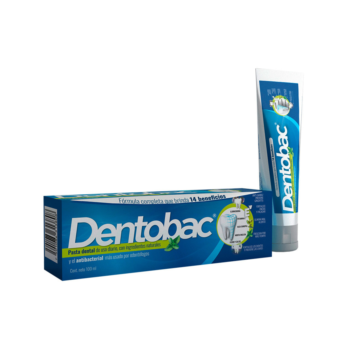 Crema Dental Dentobac 100 ml