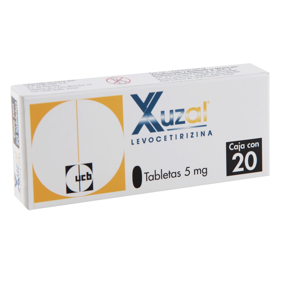 Xuzal t 20 5mg