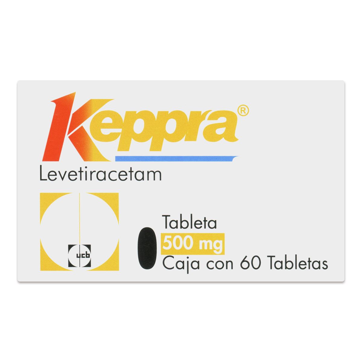 Keppra 500mg Tab C/60