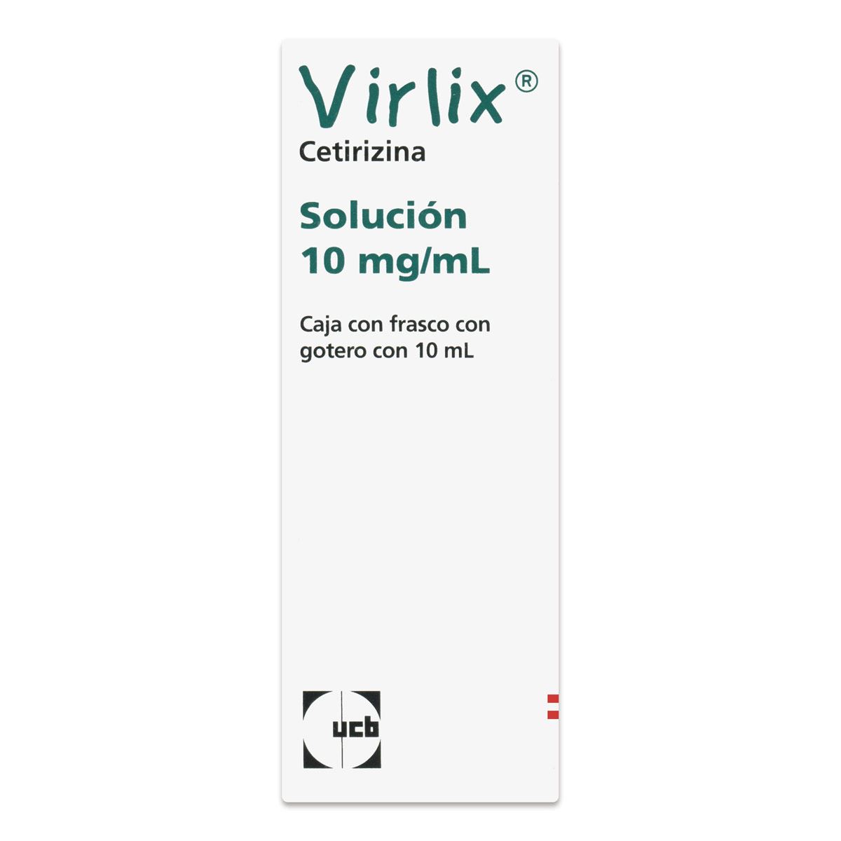 Virlix 10 mg gts 10 ml