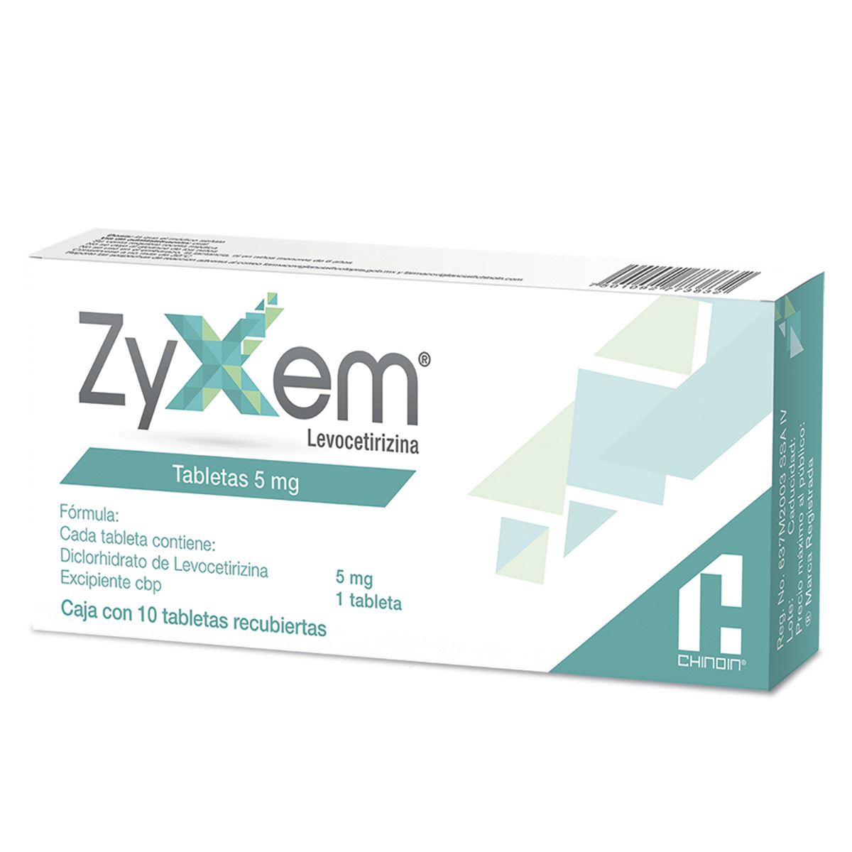 Zyxem  5mg c/10 tabs