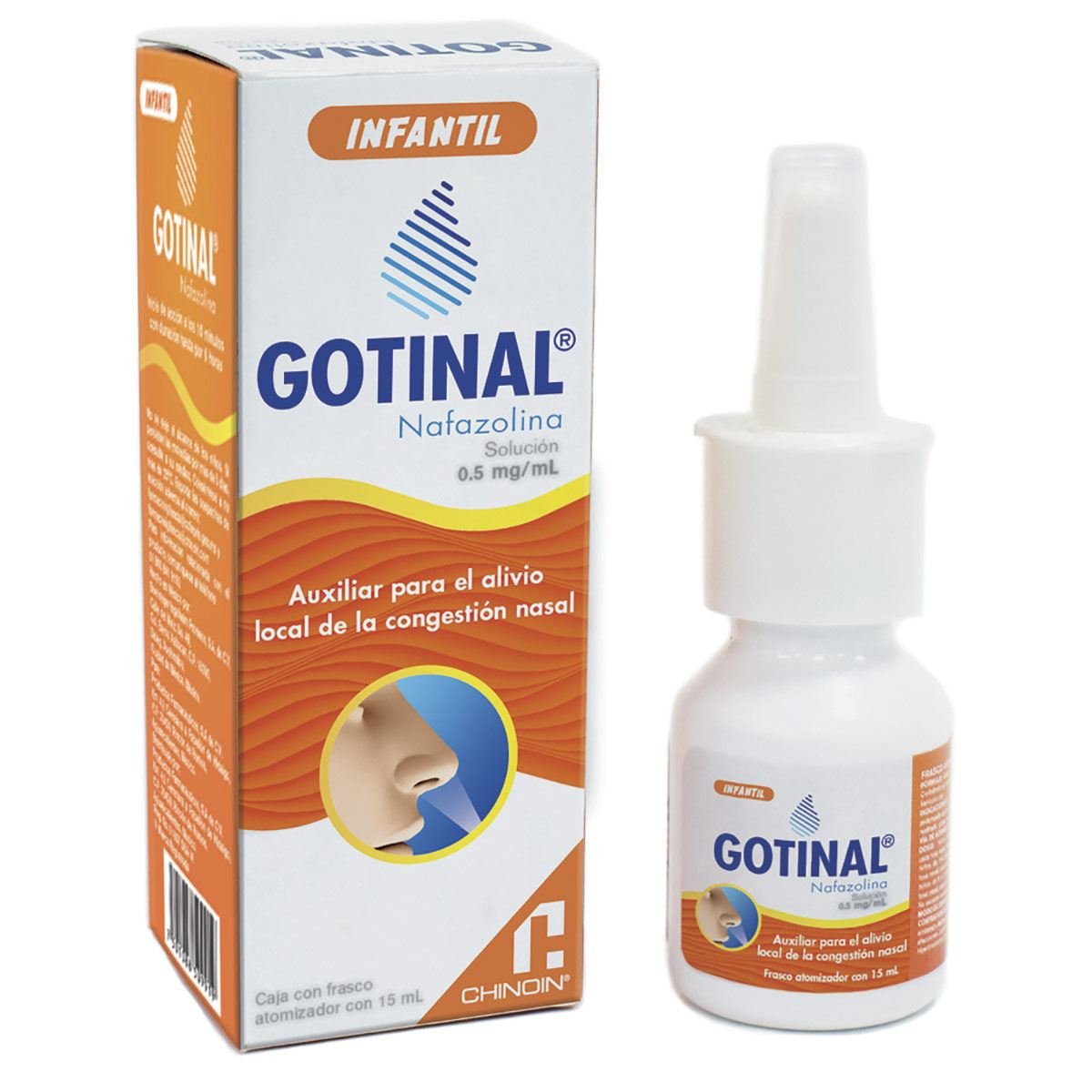 Gotinal Inf 0.5 MG 15 ML