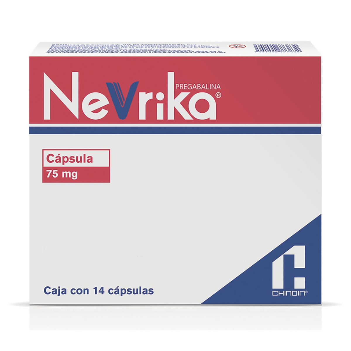 Nevrika caps 75 mg c/14