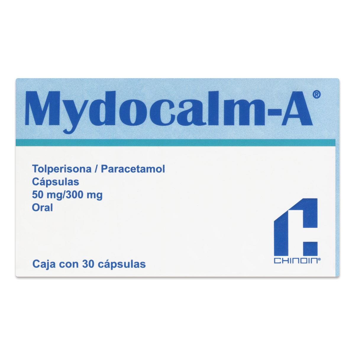 Mydocalm-A 50/300 Mg Cápsulas 30