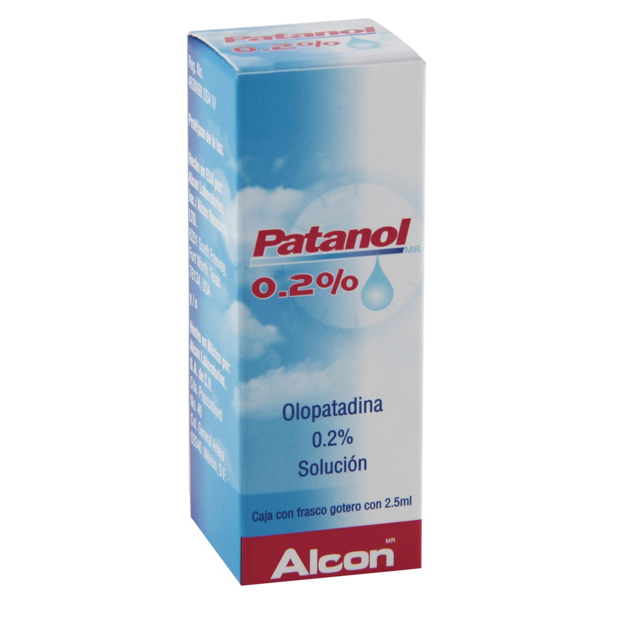 Patanol sol 2.5ml 0.2% oft