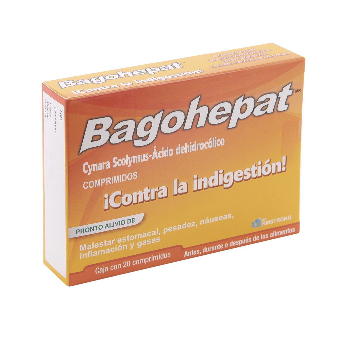 Bagohepat t 20 comprimidos