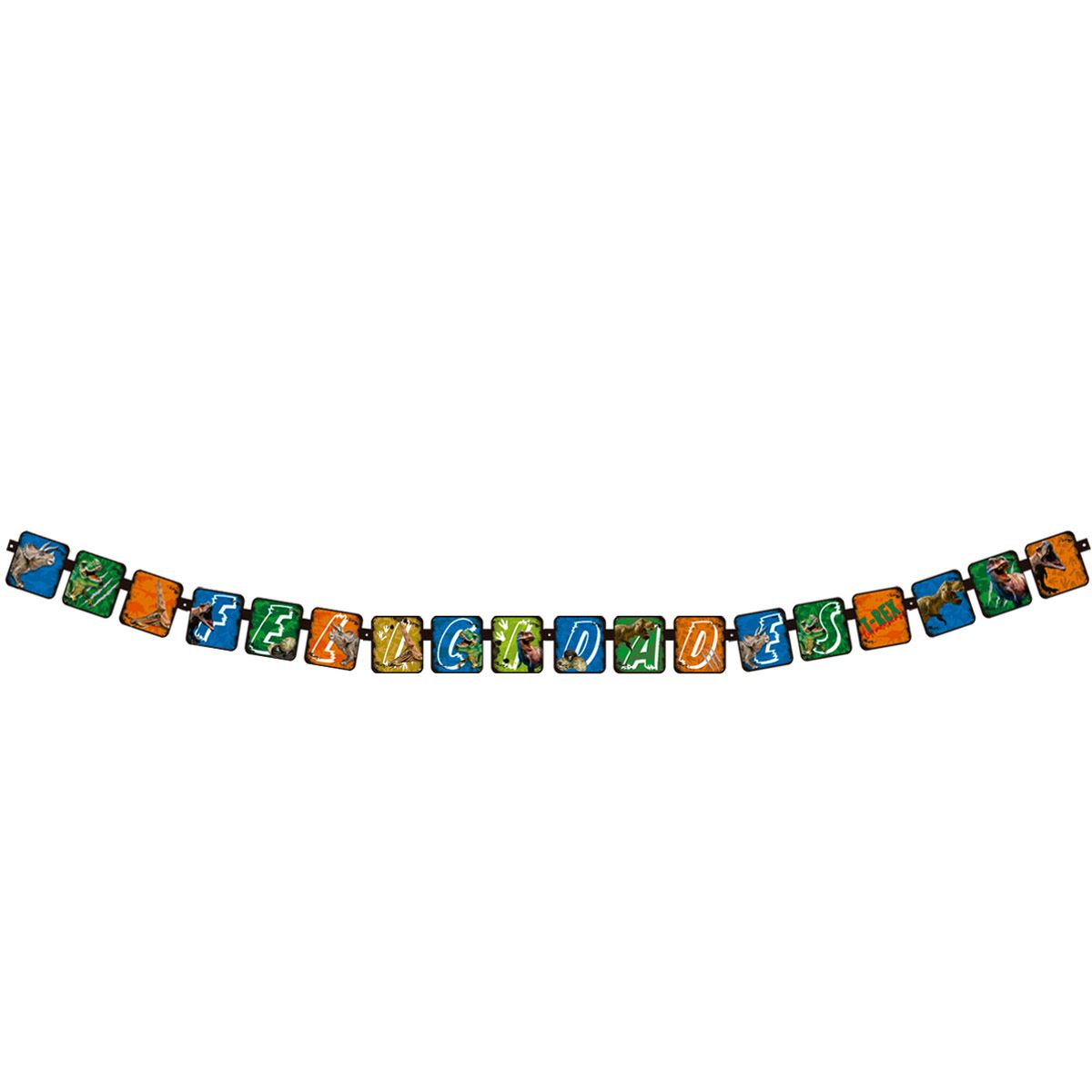 Letrero T-Rex Dipak multicolor