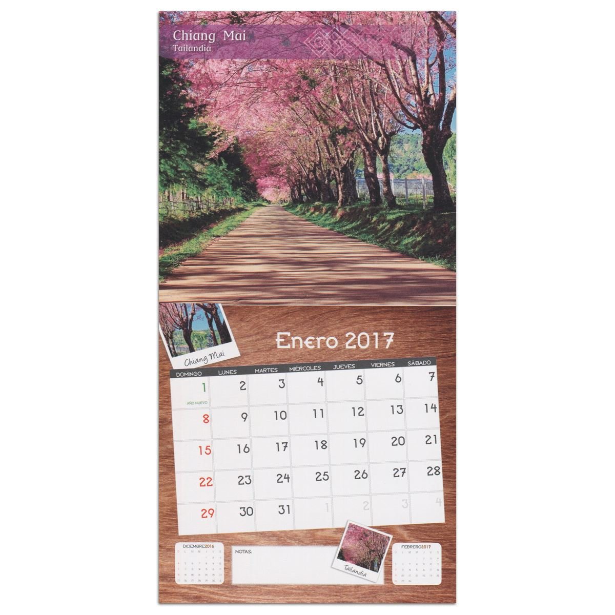 Calendario 2017 Paisajes