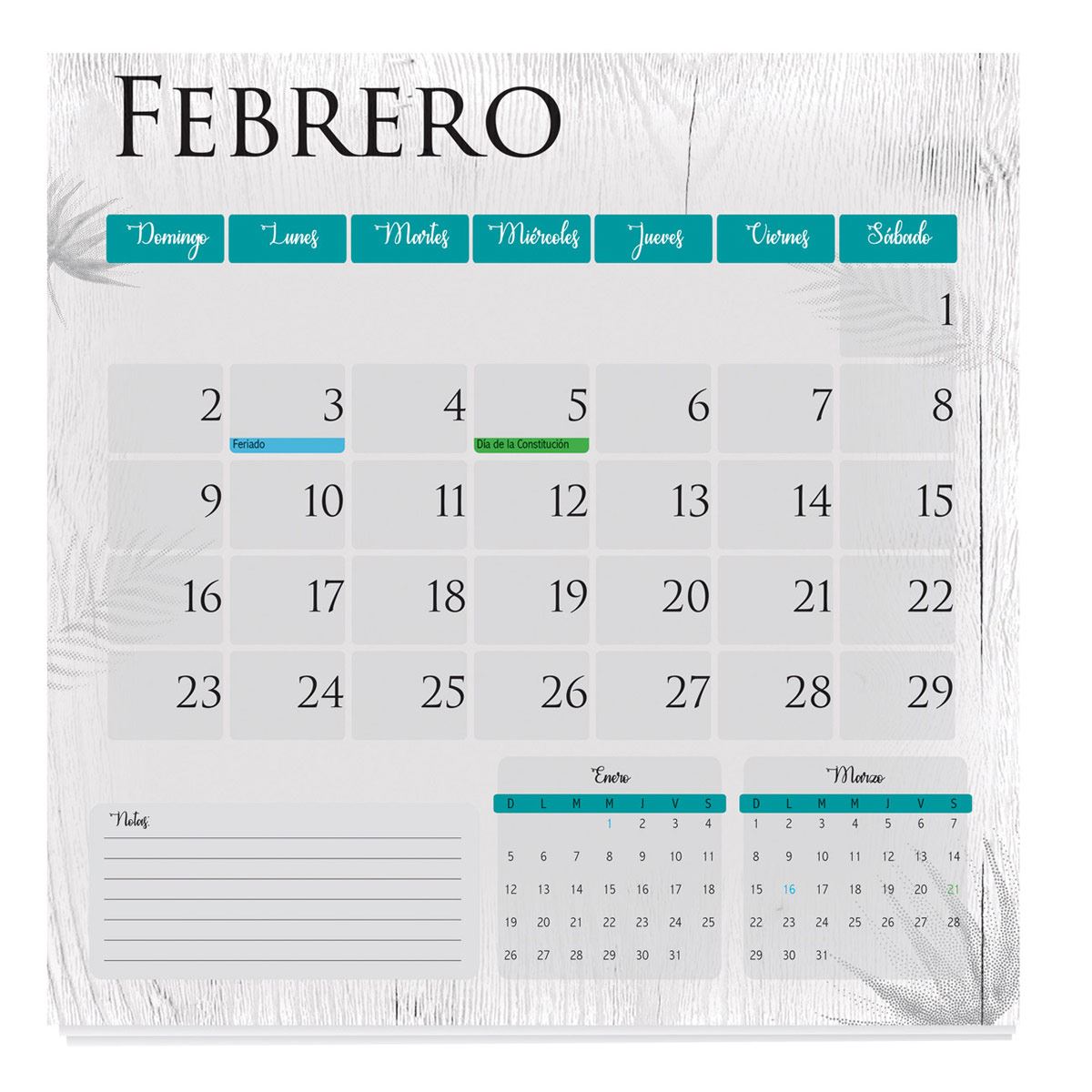 Calendario 2020 Mandalas Upak