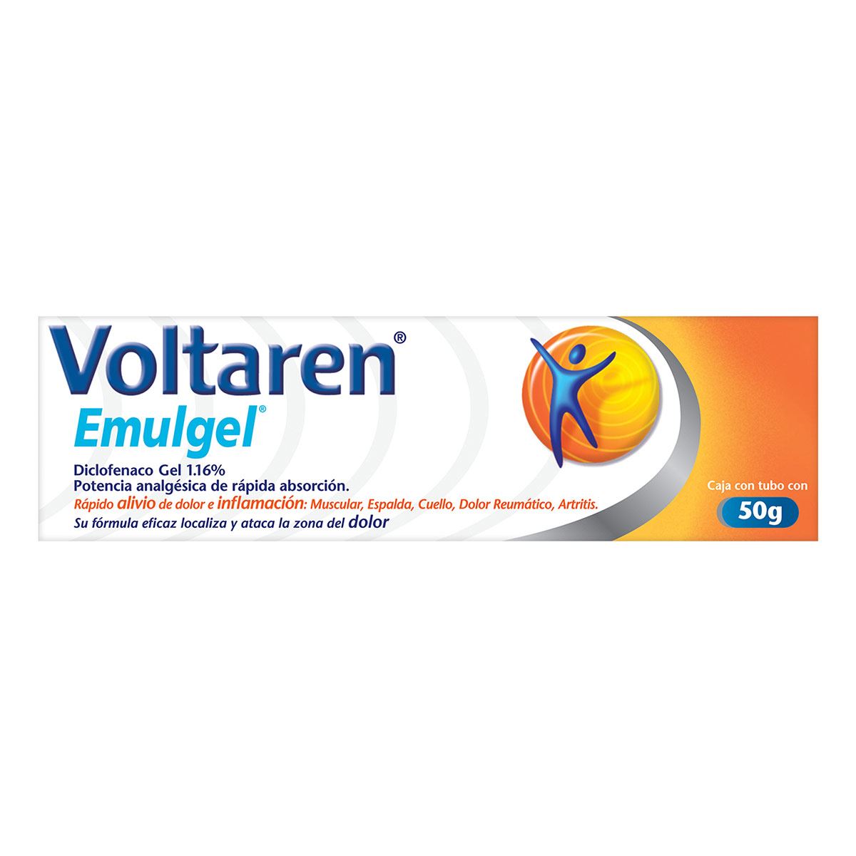 Gel Voltaren Emulgel Triple Efecto  50g Diclofenaco 1.16%