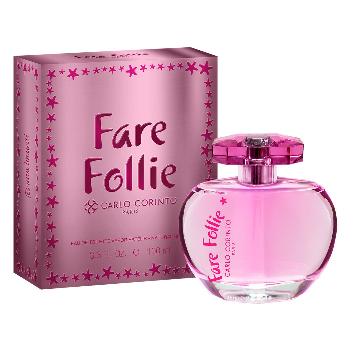 Fragancia Para Dama Fare Follie de Carlo Corinto 100 ml