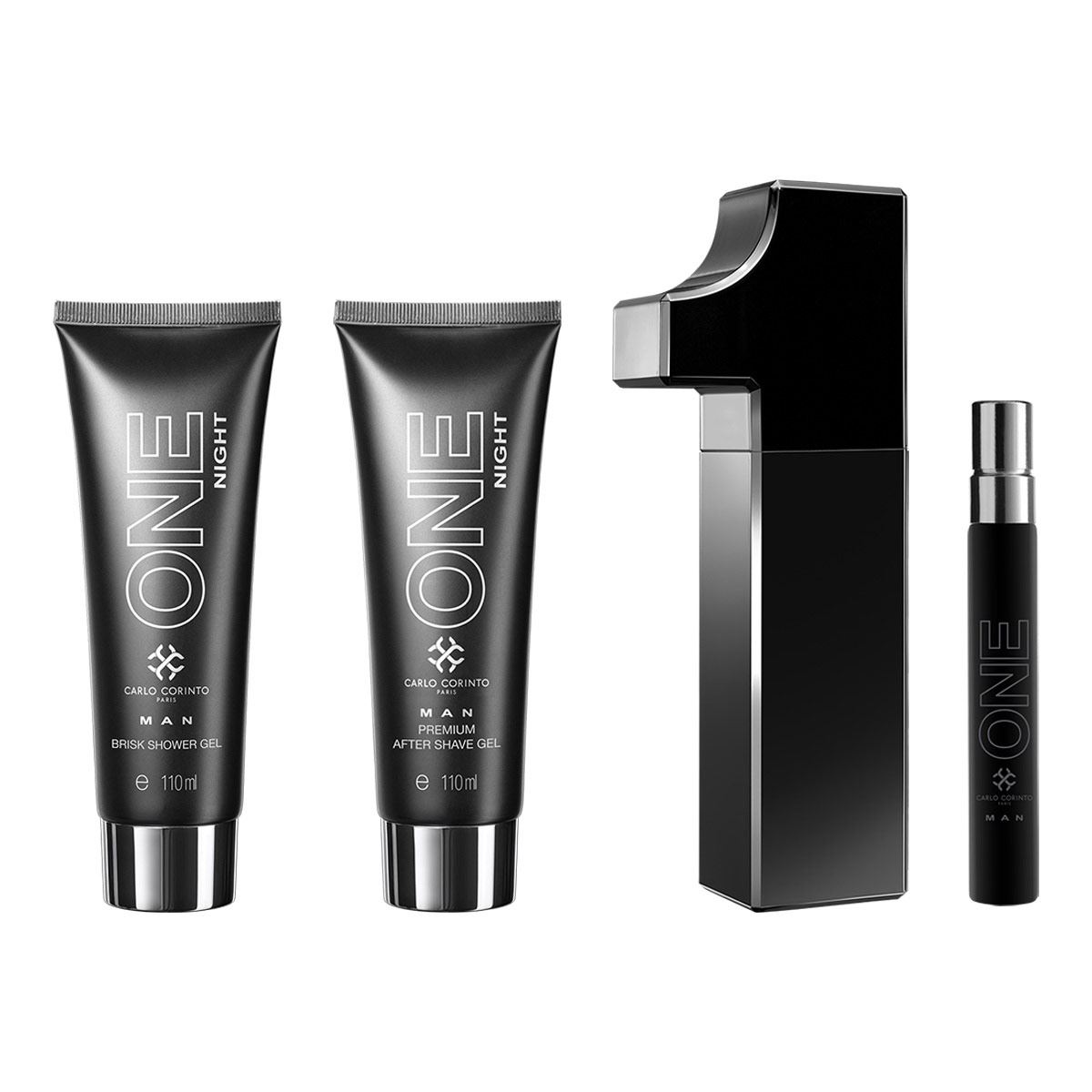 Set Fragancia para Hombre Carlo Corinto One Night Man EDP 100 ml