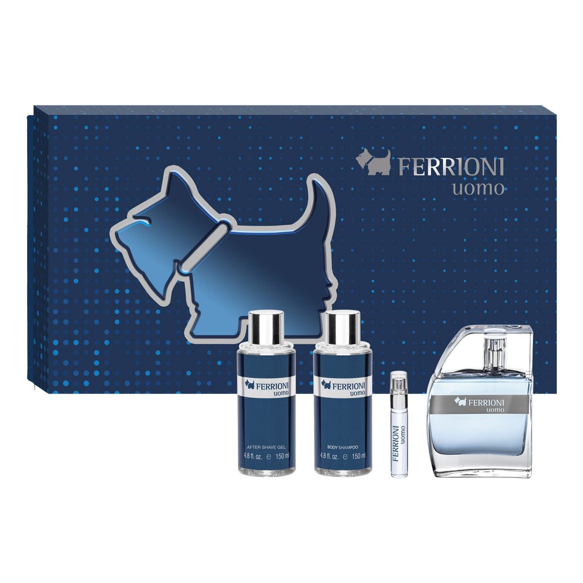 Set Fragancia para Hombre Ferrioni Uomo EDT 100 ml
