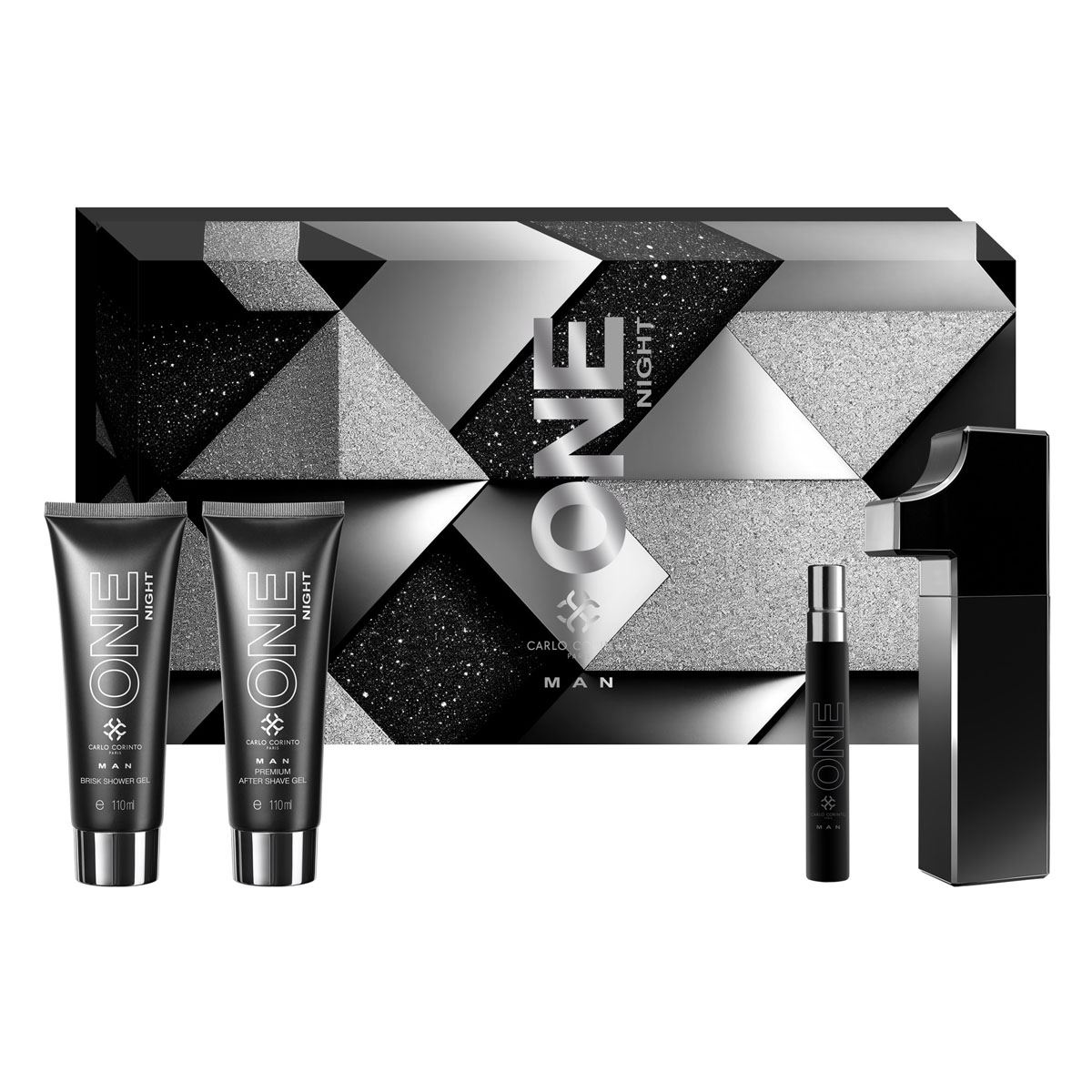 Estuche Fragancia para Hombre Carlo Corinto One Night Man