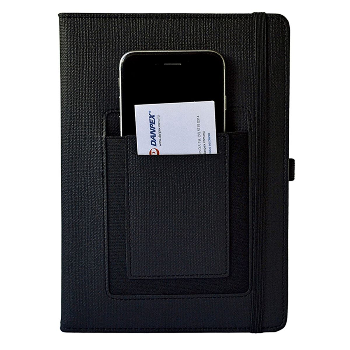 Agenda diaria porta celular delhi negro