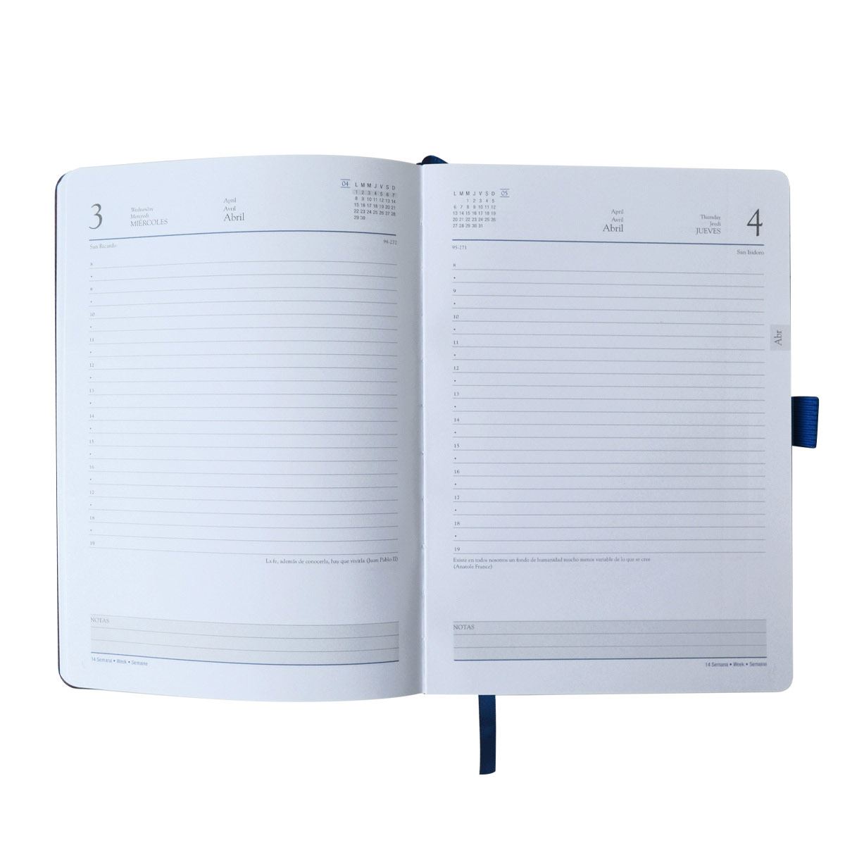Agenda Danpex Soft azul