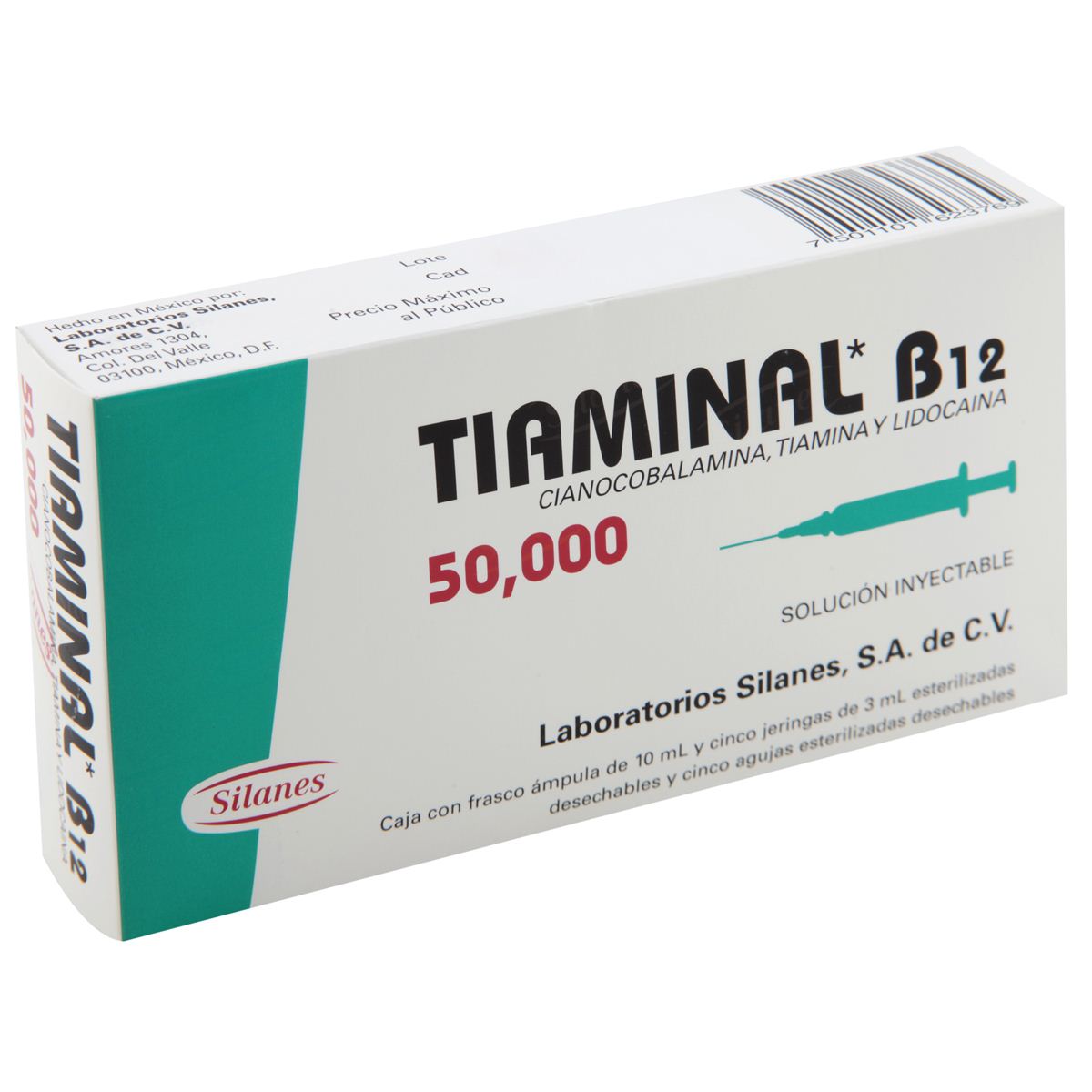 Tiaminal B-12 50000 5 Jgas   029