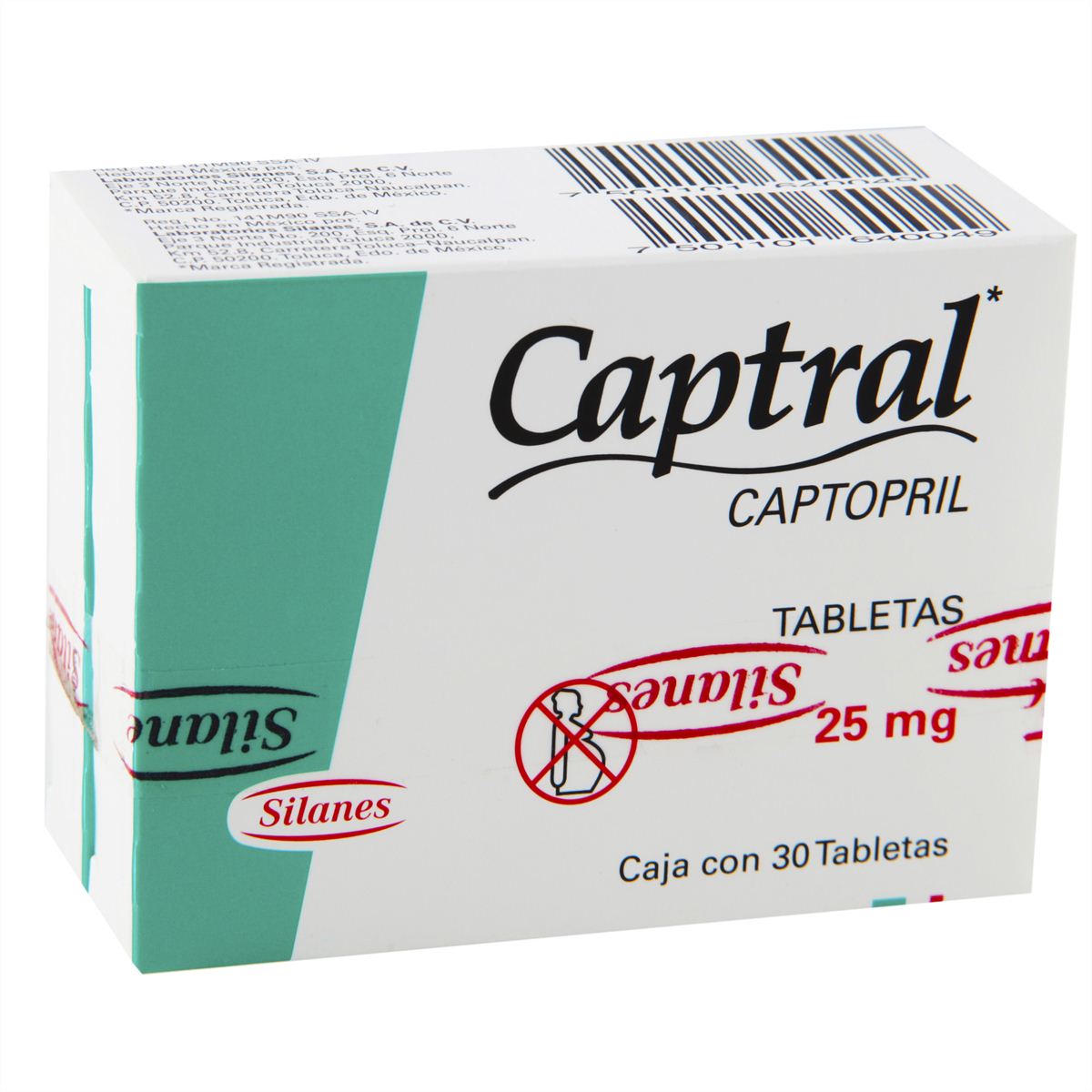 Captral 25 mg tab 30
