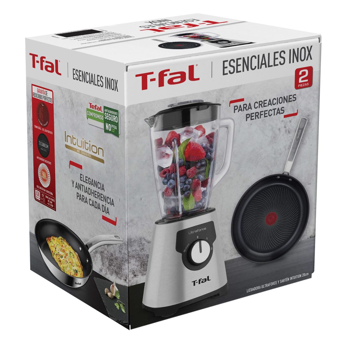 Paquete T-fal Licuadora Sarten