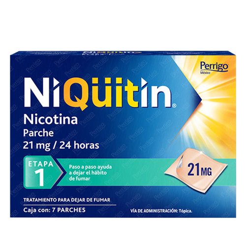 Parches de Nicotina Etapa 1 Niqüitin