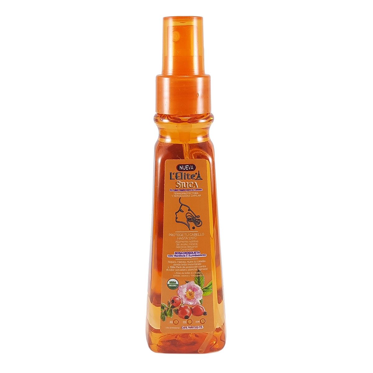 Silica L'elite Rosa Mosqueta Naranja 125 ml