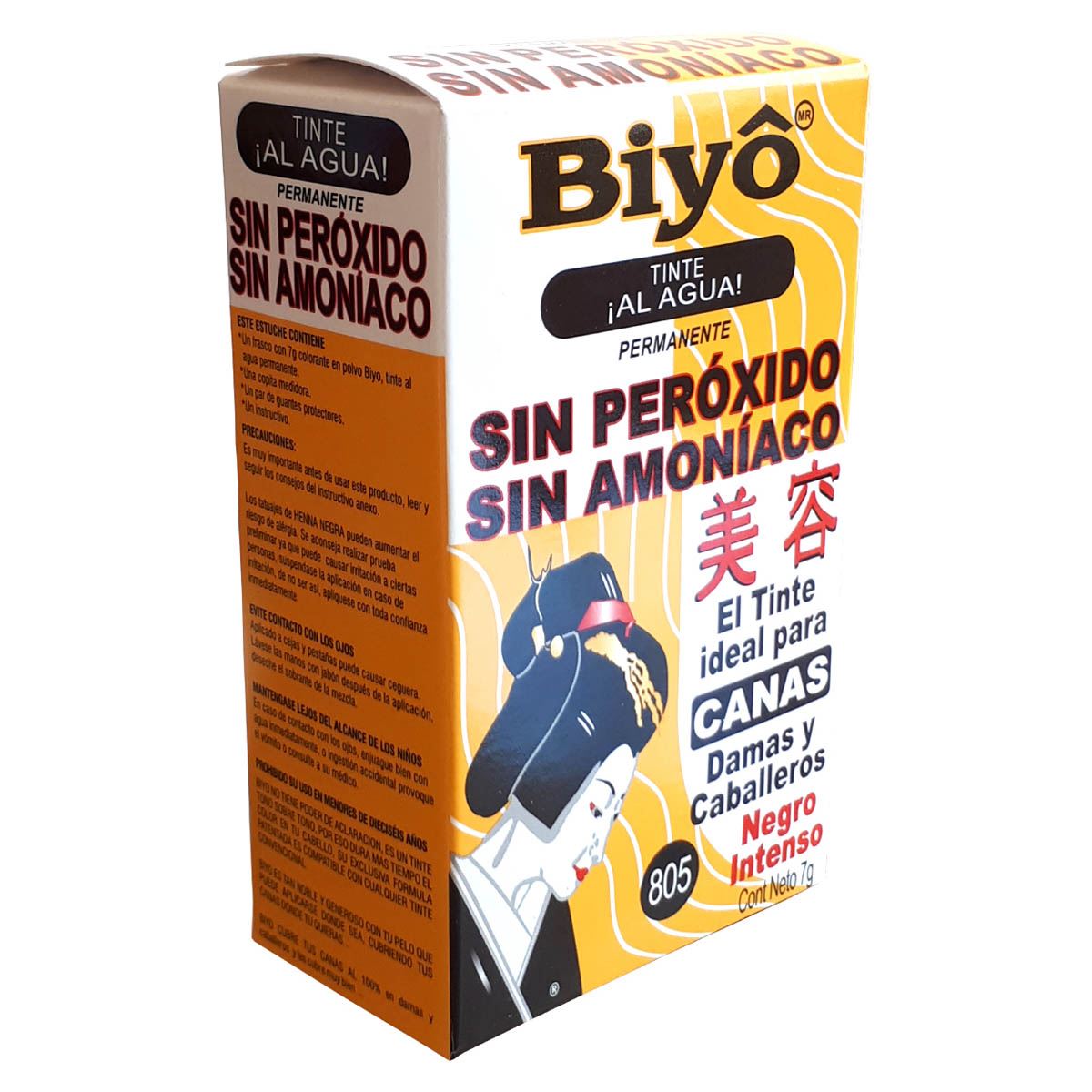 Tinte Polvo Negro Intenso Biyo