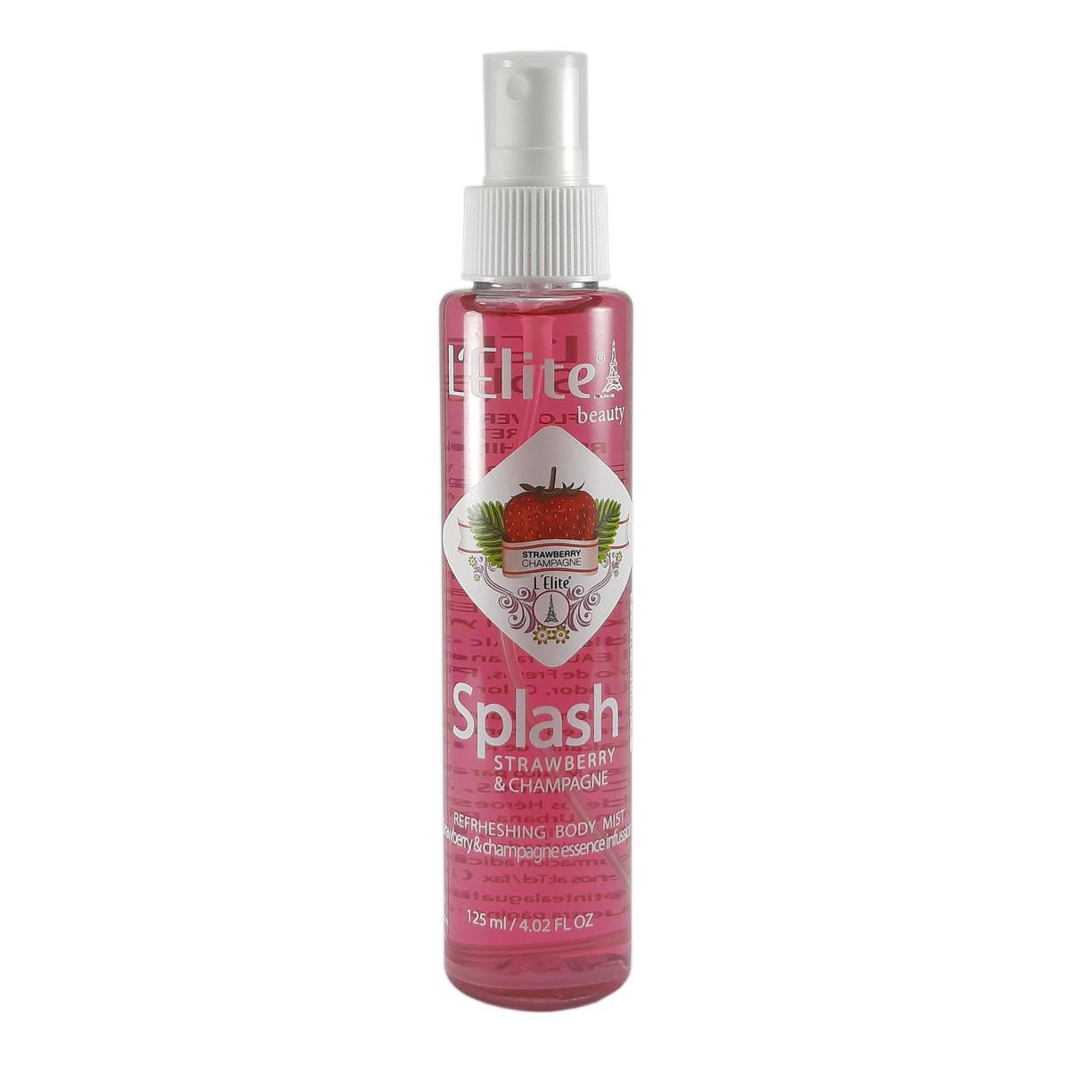 Fragancia Splash L'elite Straberry Champange 125 ml