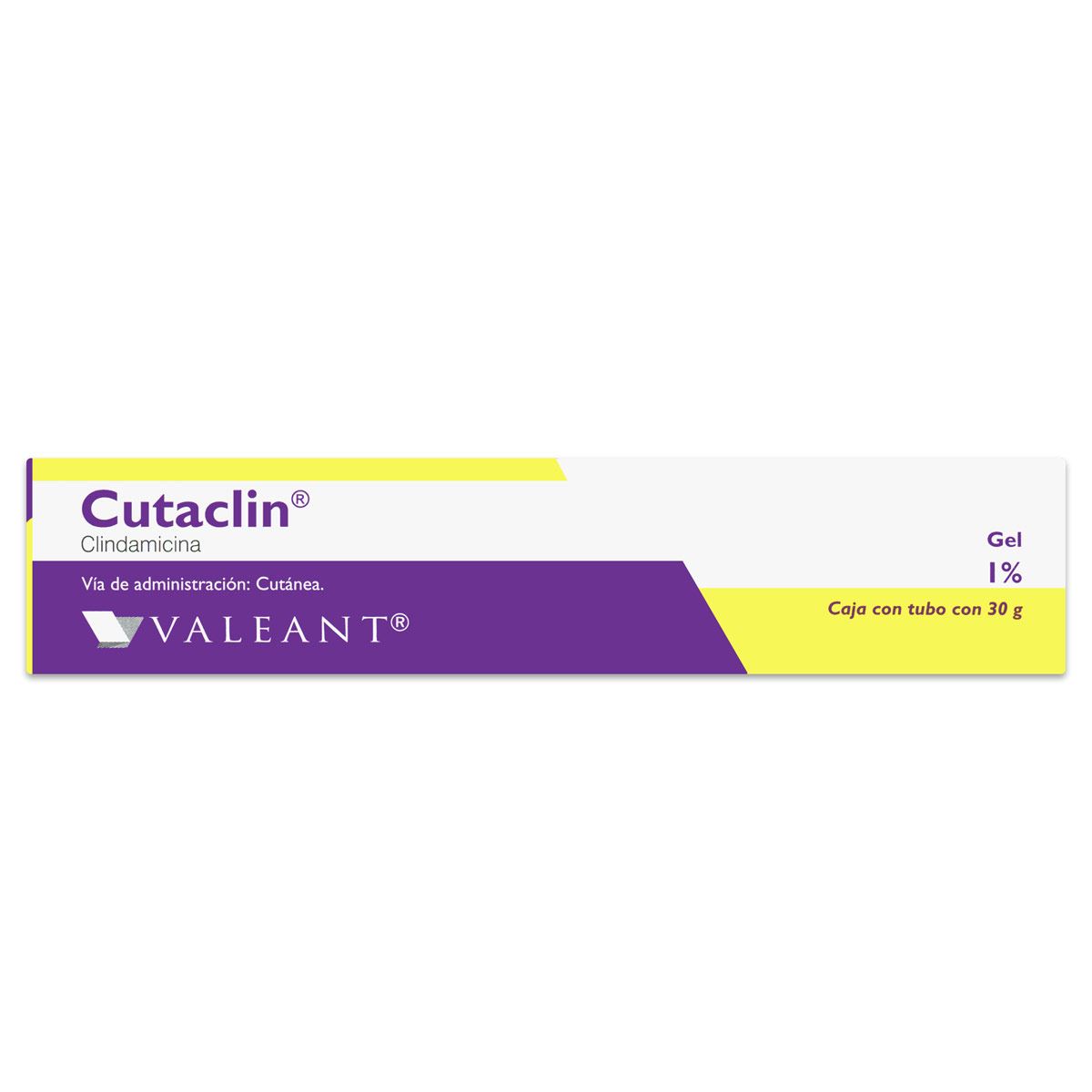 Cutaclin 1% 1/100g gel 30g