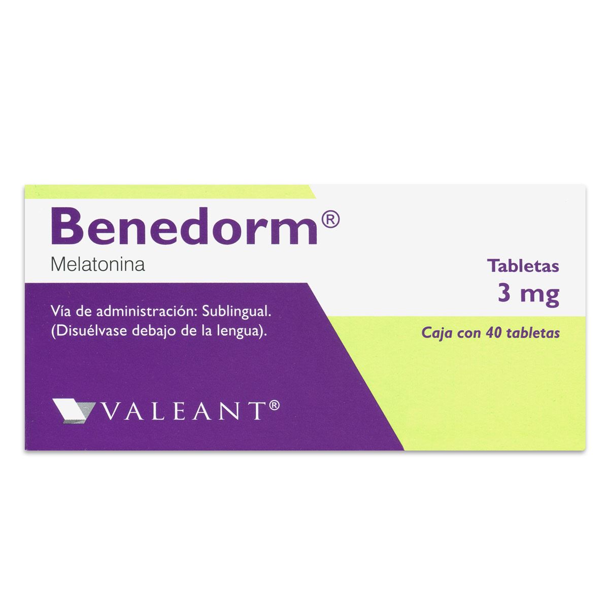 Benedorm Tab40 3mg Sublingual