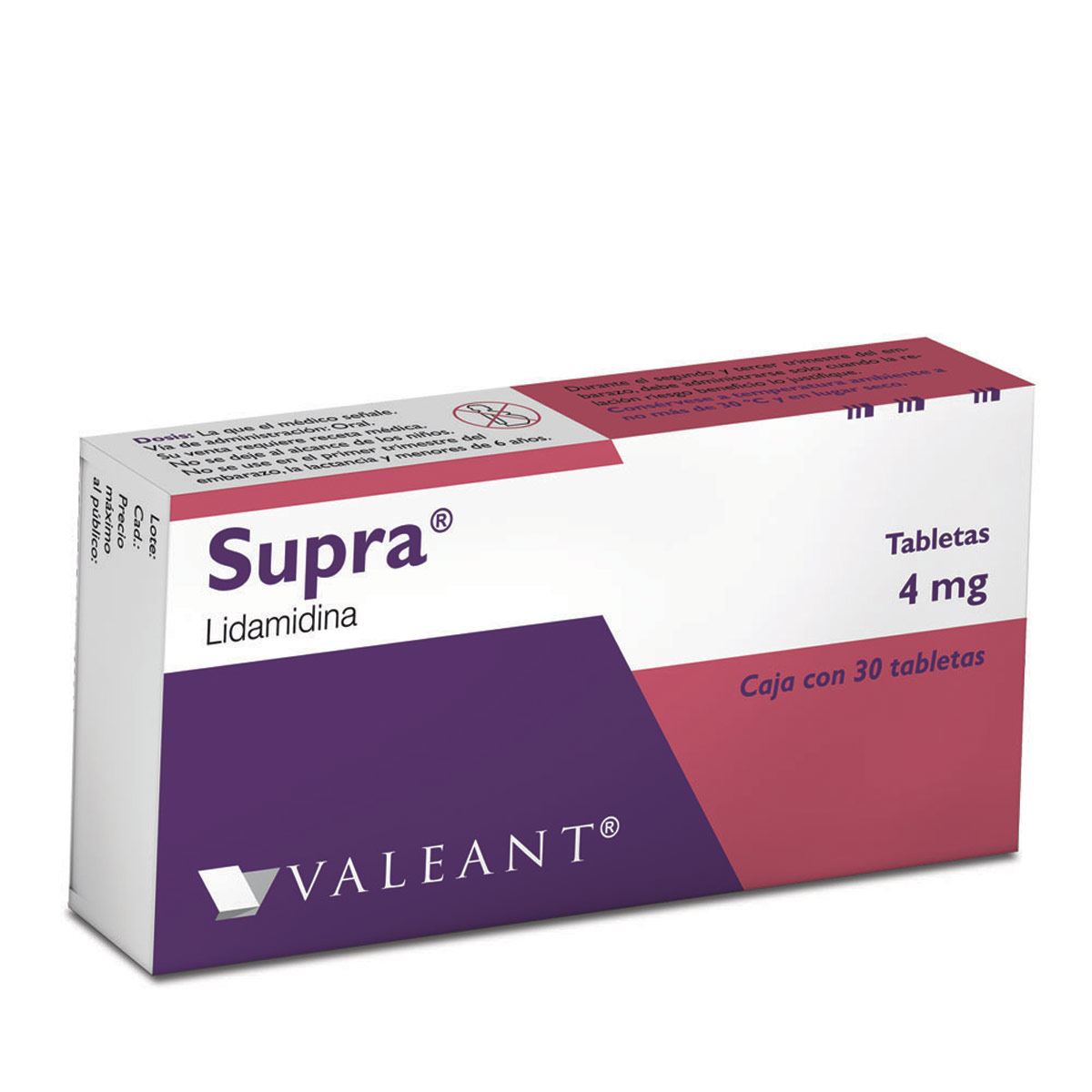 Supra 4 mg tab c/30