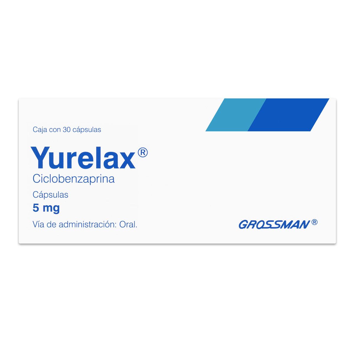 Yurelax 5mg Caps30