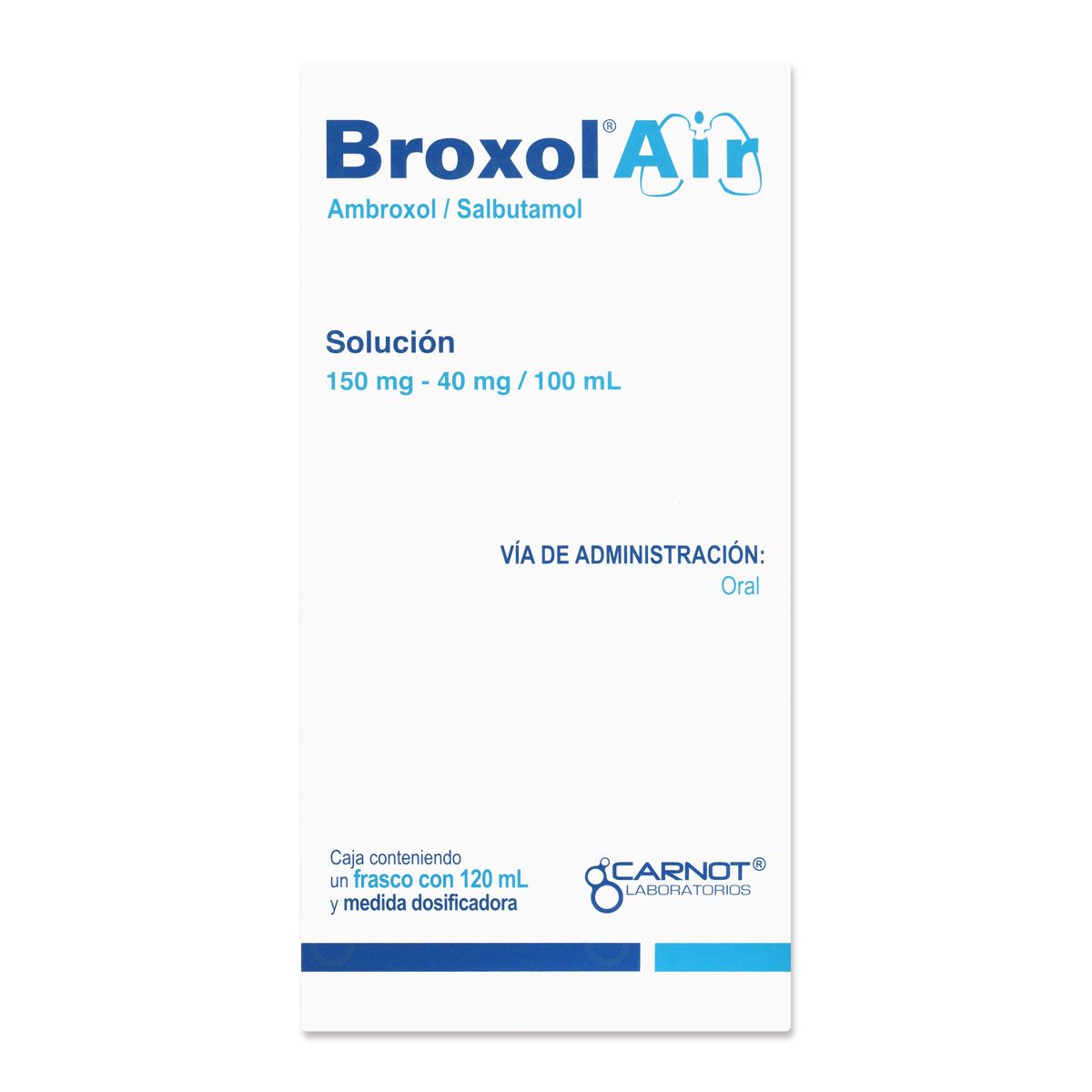 Broxol Air Sol 120ml 150/40mg