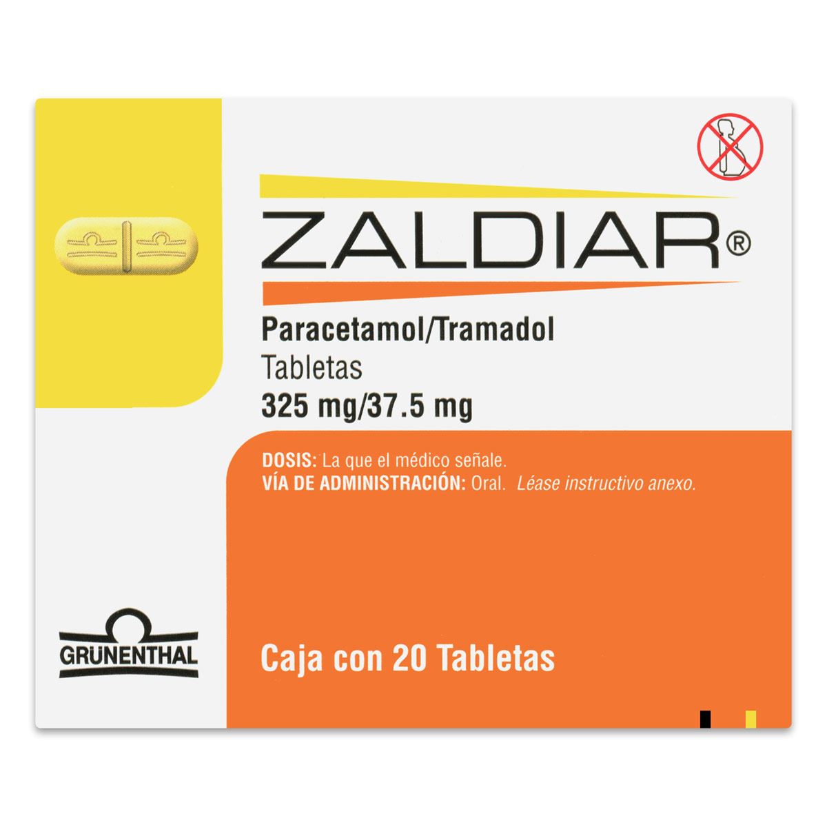 Zaldiar T 20 37.5mg/325mg