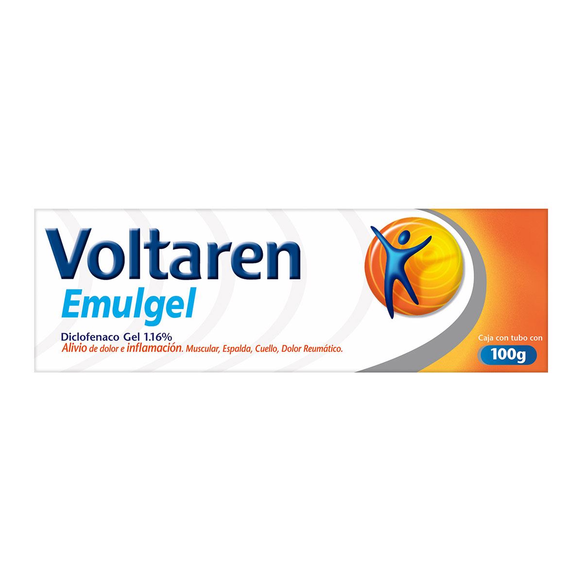 Gel Voltaren Emulgel Triple Efecto  100g Diclofenaco 1.16%