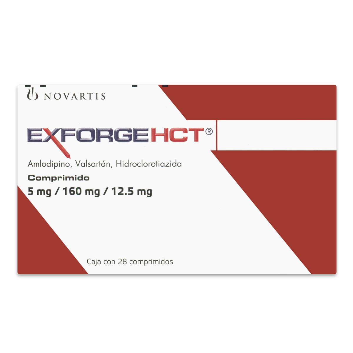 Exforge Hct 5/160/12.5mg