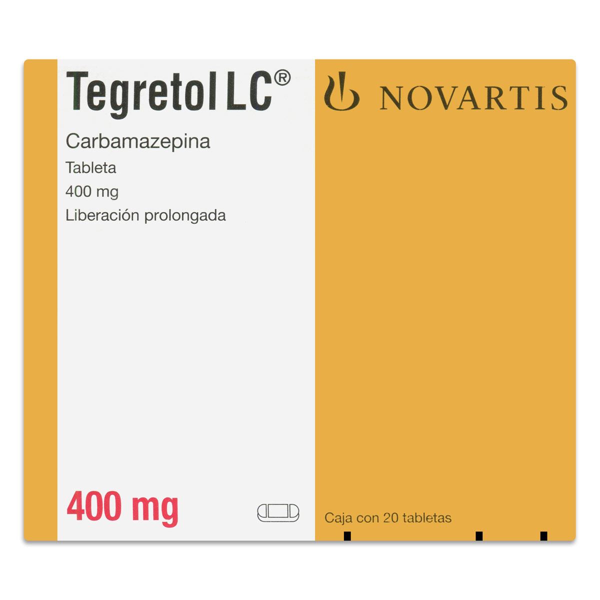 Tegretol Lc Div 400mg Tab20