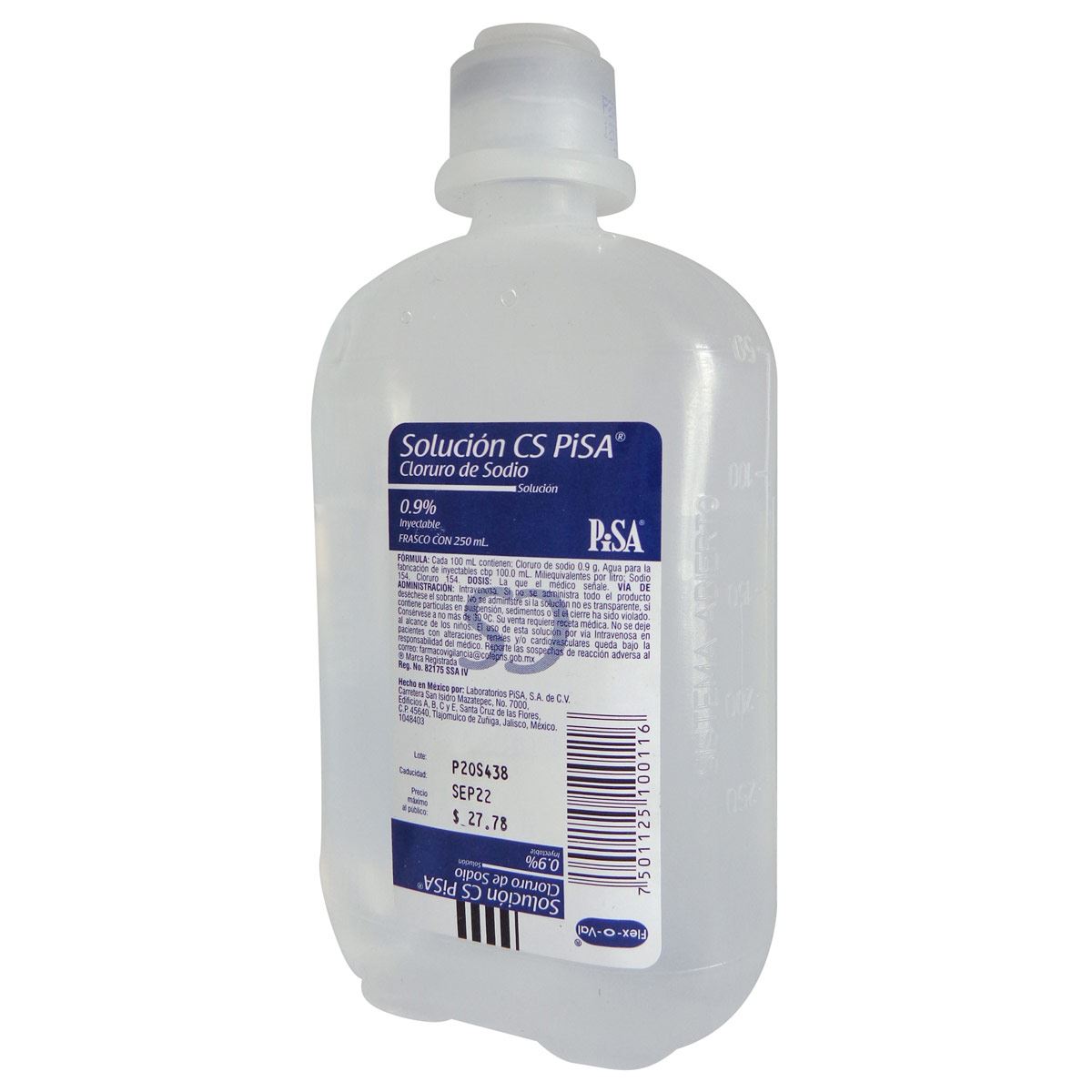 ISOT-CLOR-SOD-CS 250ML PLAST011