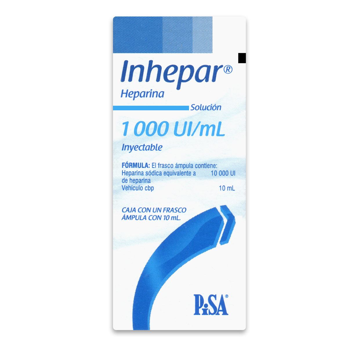 Inhepar 1000 U Amp 10 Ml 1558