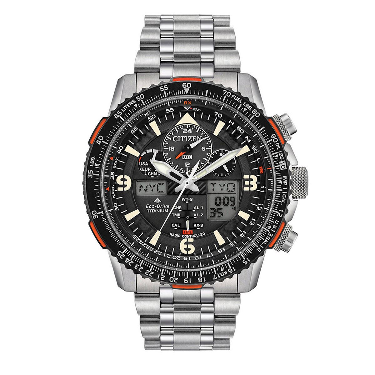 Reloj Citizen Eco Drive Acero Inoxidable    para Caballero