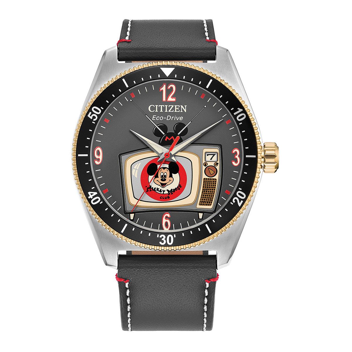 Reloj Citizen El Club de Mickey Mouse Eco Drive 61698 caballero