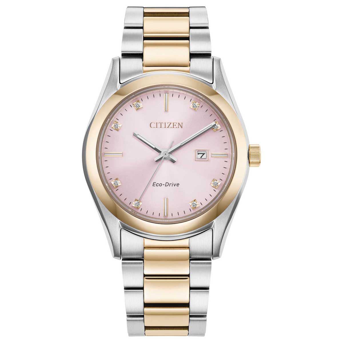 Reloj para mujer Citizen Ladies Classic Diamond Eco Drive 61735