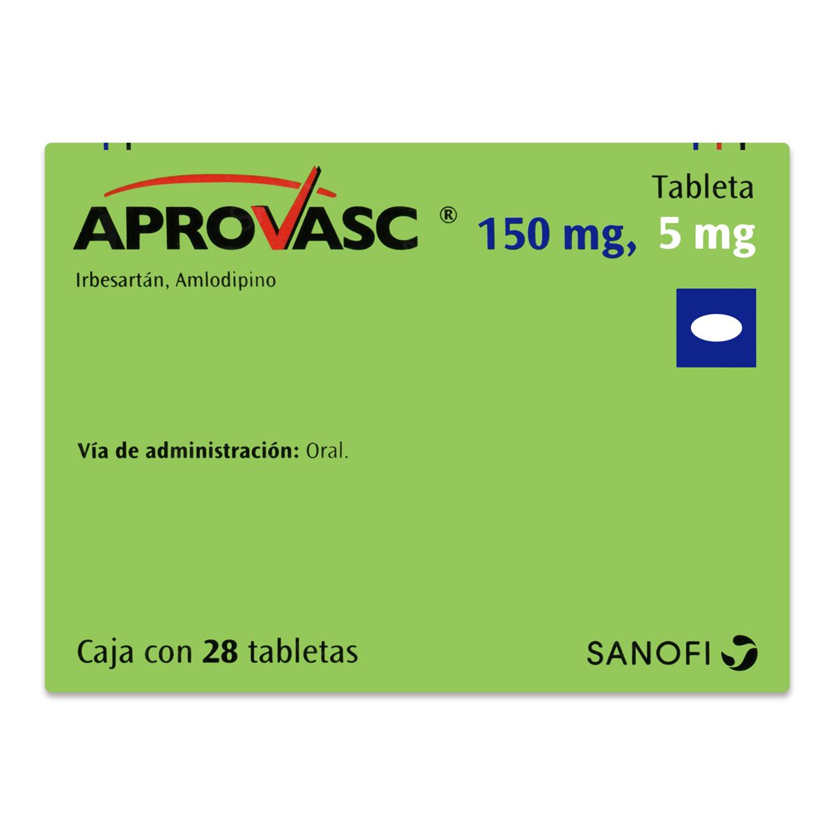 Aprovasc T 28 150mg/5mg