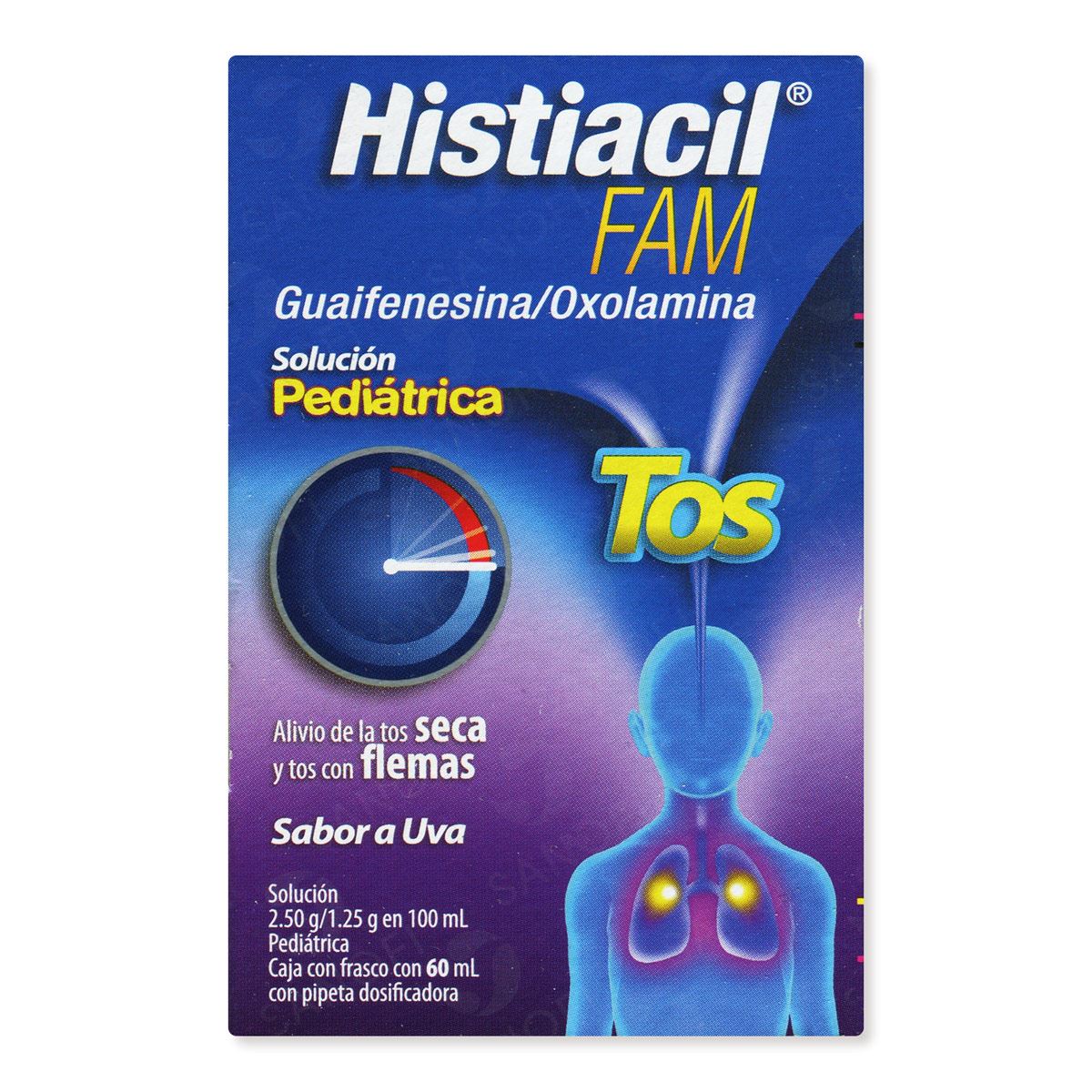 Histiacil Fam Ped Gotas Uva 60ml