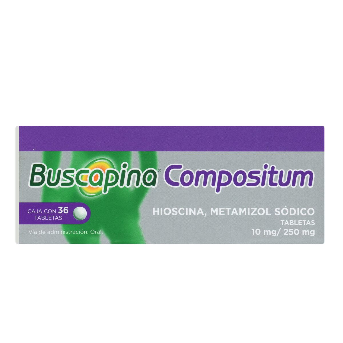 Buscapina comp 10/250mg 36 tab