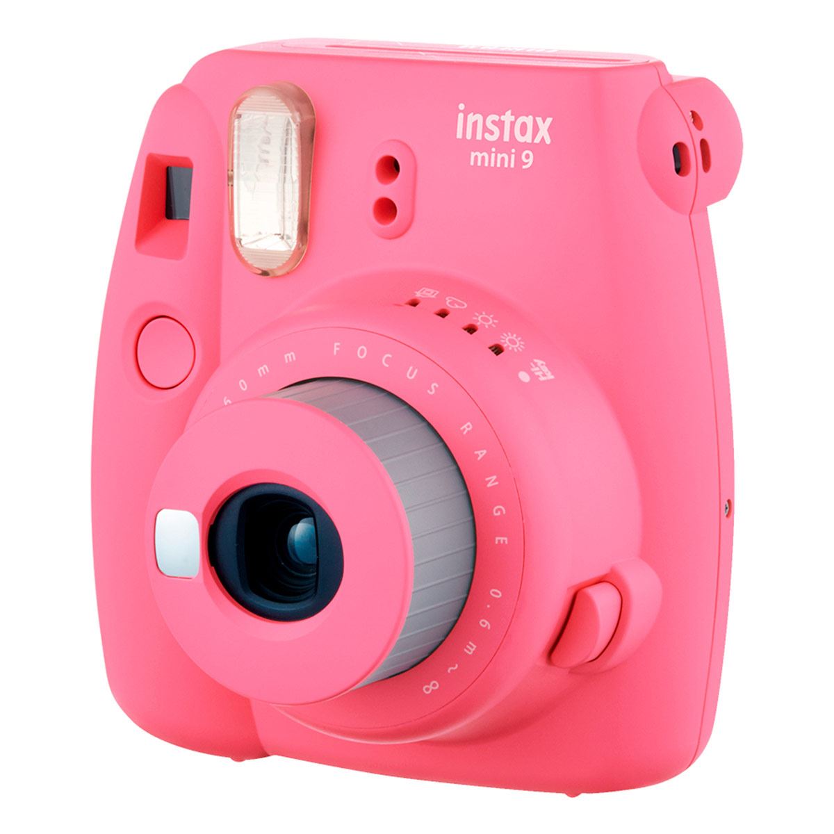 Paquete Cámara Instax Mini 9 Flamingo+ Estuche
