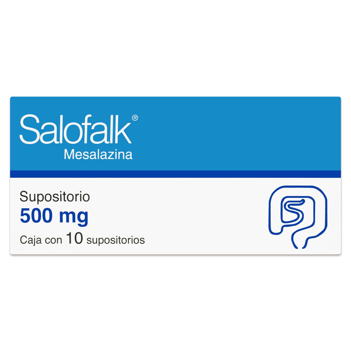 Salofalk 500 mg sups 10