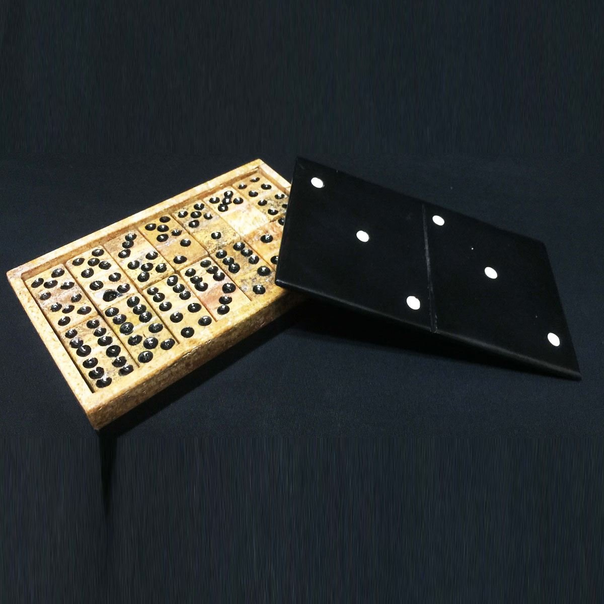 Domino combinado mármol