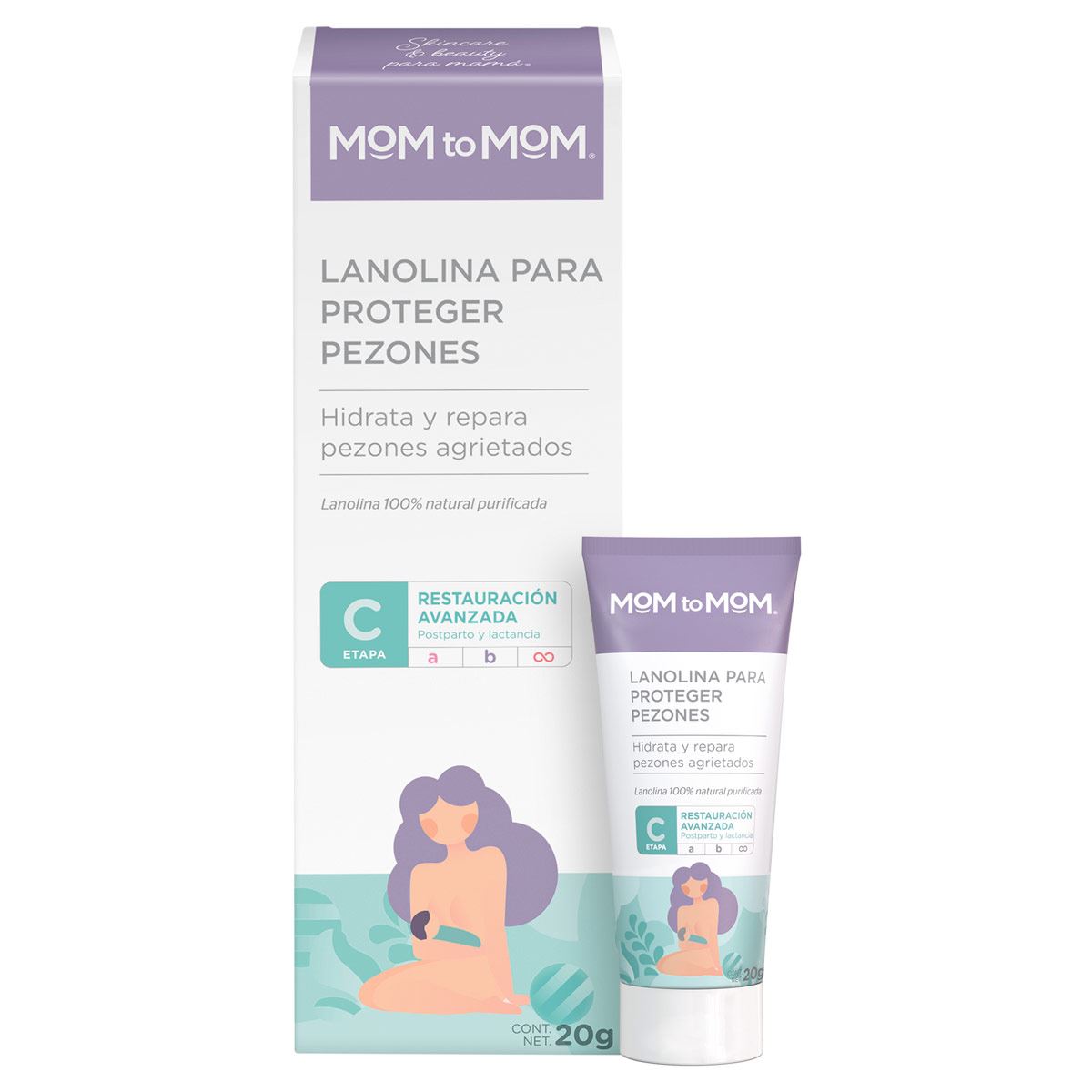 Lanolina para el Cuidado de Pezones Mom To Mom