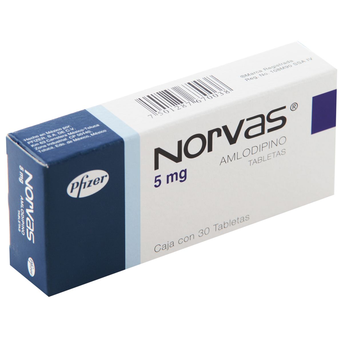 Norvas 5 Mg Tab 30