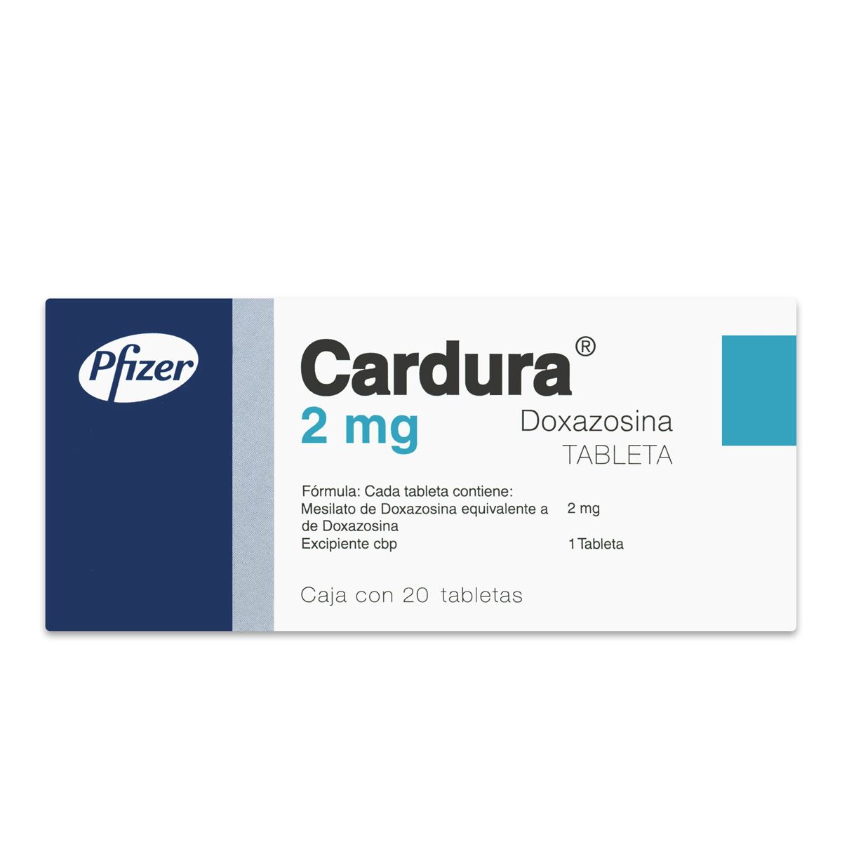 Cardura 2mg tab c/20